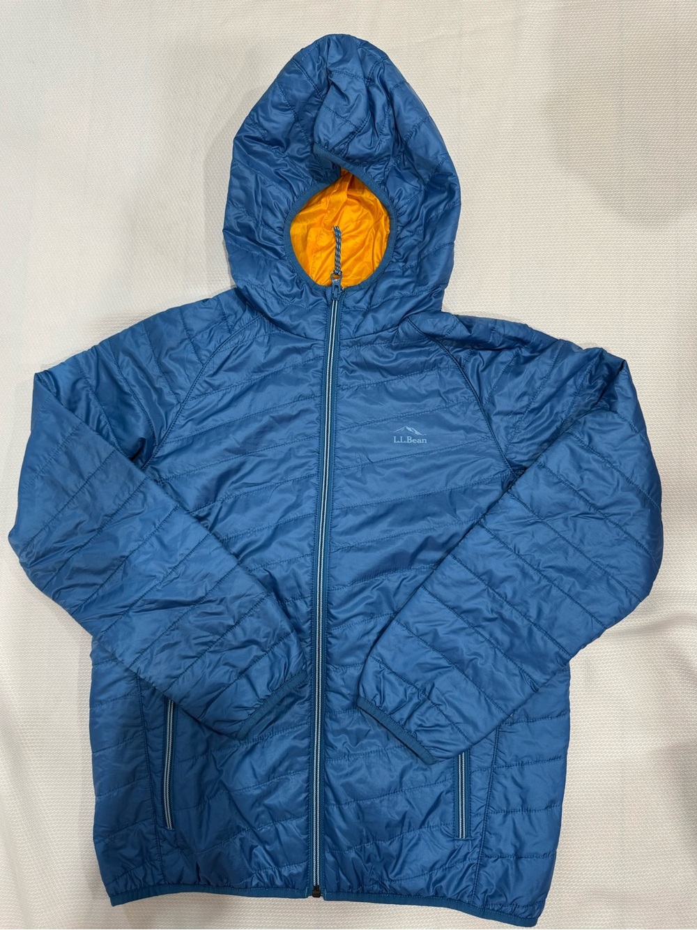 L L Bean PrimaLoft Packaway Hooded Jacket